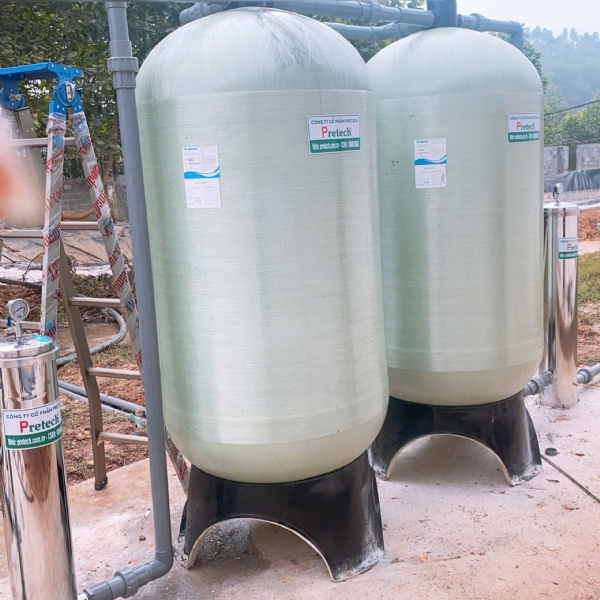 Hệ thống lọc nước sinh hoạt 15 m³/h tại Phú Thọ Uy Tín