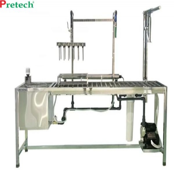 Bàn chiết rót nước đóng bình Pretech